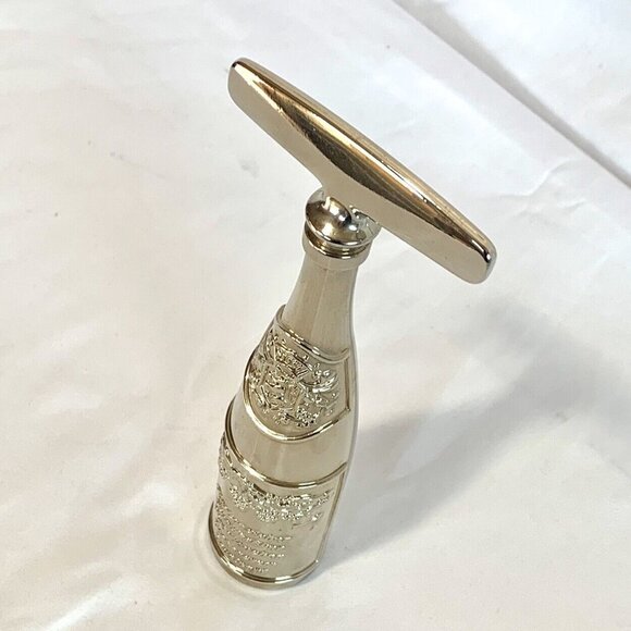 TIRE BOUCHON LUXE Corkscrew Champagne Bottle Cavatappi Mid Century West Germany - Picture 4 of 8